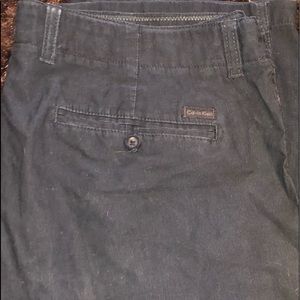 Calvin Klein Mens Dark Khakis size 36x33